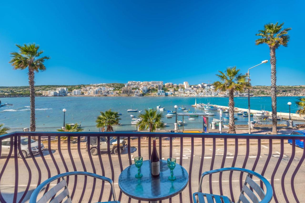 Harbour Lights Seafront 2 Bedroom Apartments With Panoramic Sea Views - By Getawaysmalta Сент-Полс-Бей Экстерьер фото